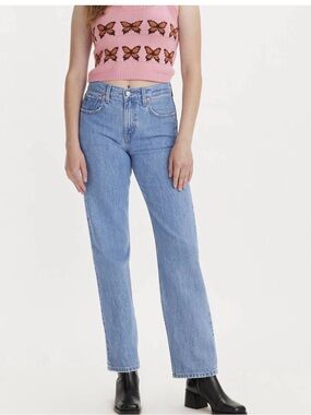 Levi's Light Blue Straight Leg Women's Jeans